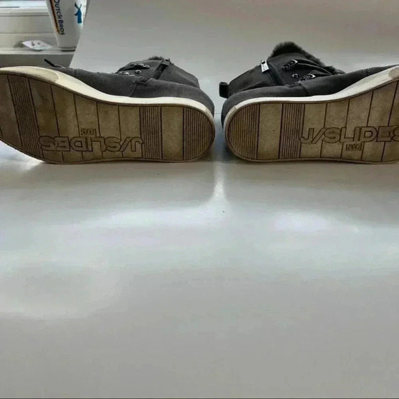 Anthropologie J/Slides Whitney Wedge Boots - Picture 9 of 10